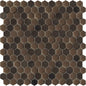 CONFETTI II BRONZE HEX 12X12