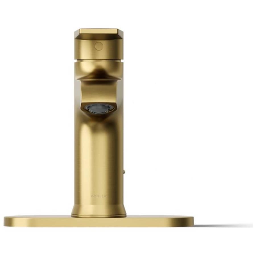 Hint 1.2 GPM Single Hole Bathroom Faucet with Pop-Up Drain Assembly and Escutcheon