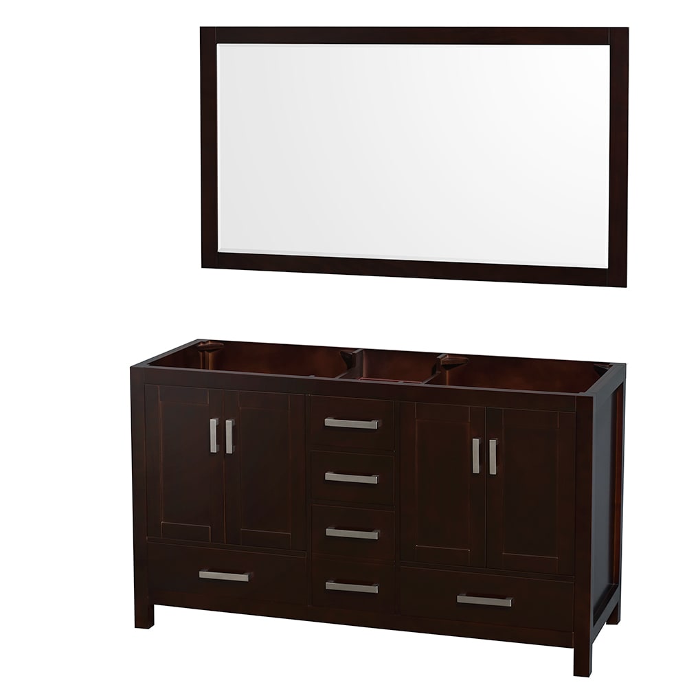 Sheffield Double Bathroom Vanity - 59W x 35H x 21.5D