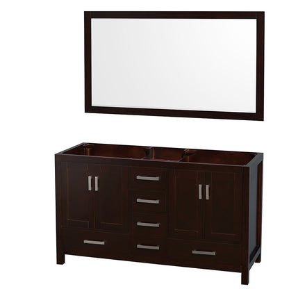 Sheffield Double Bathroom Vanity - 59W x 35H x 21.5D