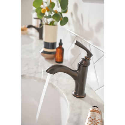 Hilliard 1.2 GPM Single Hole Bathroom Faucet with Pop-Up Drain Assembly and Duralast Technology