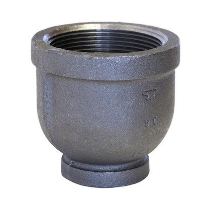 Reducer Coupling, 1 x 3/4 in, FNPT, 150 lb, Malleable Iron, Galvanized
