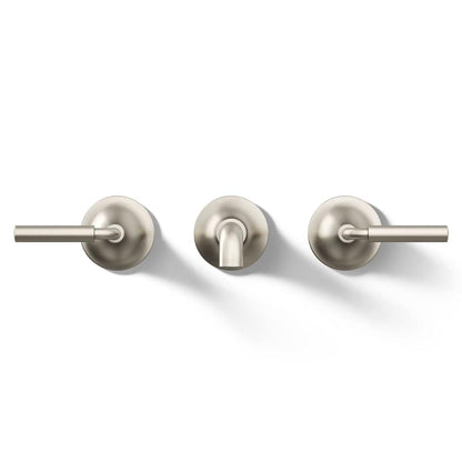 Tone 1.2 GPM Wall Mounted Widespread Bathroom Faucet