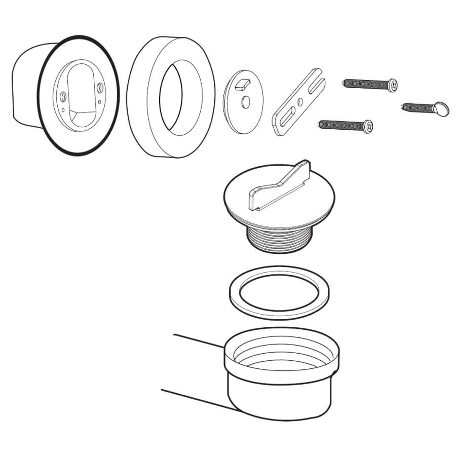 Tub Drain Rough-In Kit