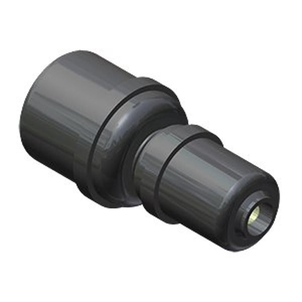 Electrofusion Reducer Coupling, 1-1/4 x 1 in, Comp, Polyethylene