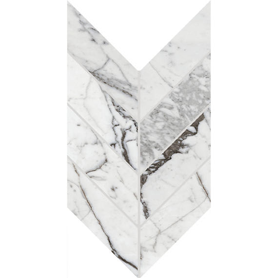 Marble Attache Lavish Pearl Arabesque Square 32X32 Satin