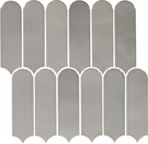 Artefino Vintage Smokey Gray Pencil 1X6 Glossy
