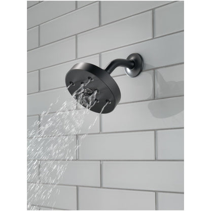 1.75 GPM Contemporary 5-3/4" Wide Single Function Shower Head with H2Okinetic Technology - Limited Lifetime Warranty