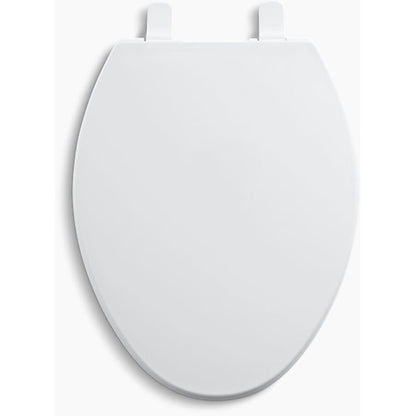 Brevia Q2 Elongated Closed-Front Toilet Seat with Quick-Release and Quick-Attach Hinges