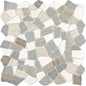 Raine Cumulus Grey Blend River Pebble Irregular Shape
