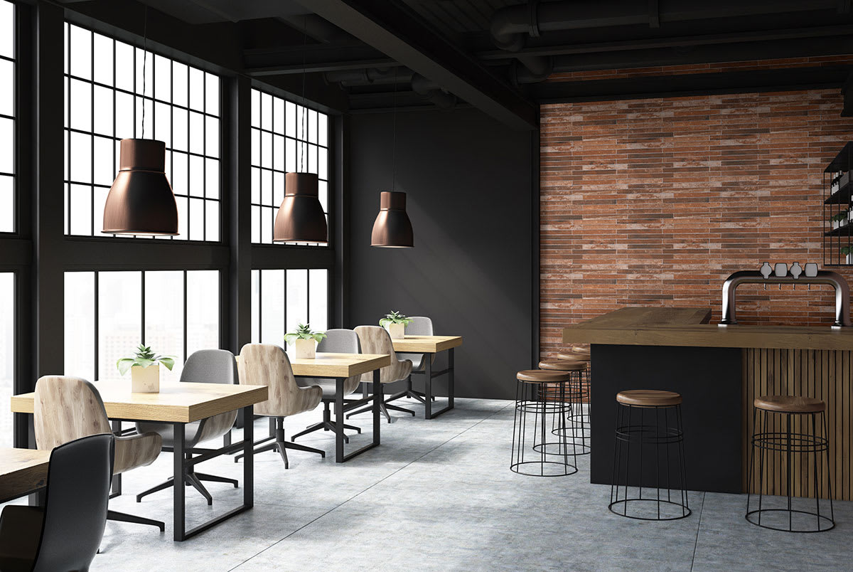 Brickstone Red Porcelain Tile