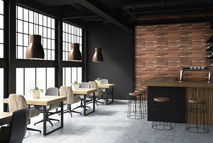 Brickstone Red Porcelain Tile