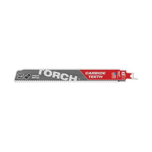 SAWZALL® The Torch™ Carbide Tip Reciprocating Saw Blade, 9 in L, 7 tpi, 0.05 in THK