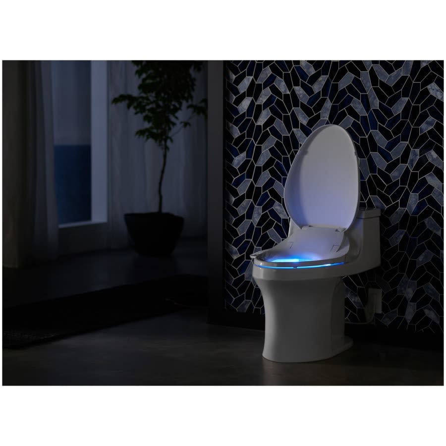 C3-230 Elongated Bidet Seat with Touchscreen Remote Control and Nightlight Technology