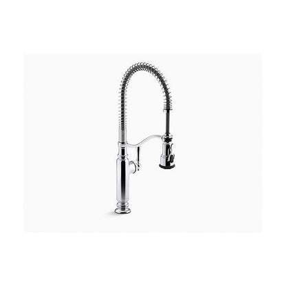 Tournant® Kitchen Faucet, Deck Mount, ADA, 1 Lever Handle, 1-Hole, Polished Chrome