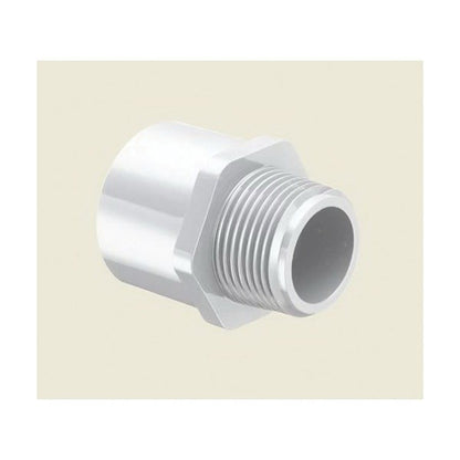 Male Adapter, 8 in, Socket x MNPT, SCH 40/STD, PVC