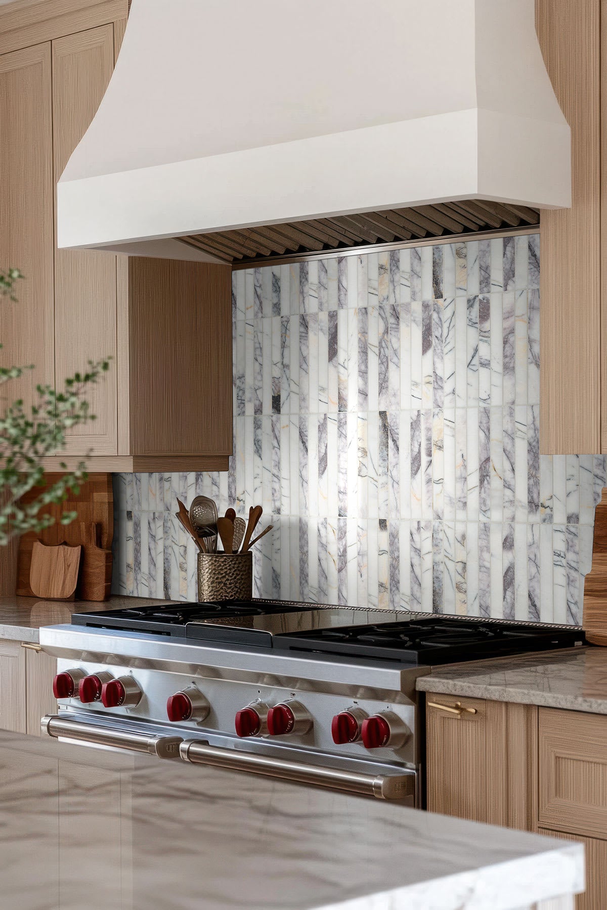 Scollopini Lilac Pattern Polished