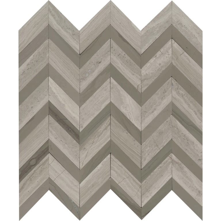 BIZOU CREAM/TAUPE PL CHEV/MO
