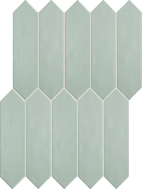 Stagecraft Matte Spa Picket, Undulated 3X12 Matte