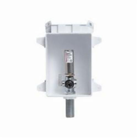 OxBox™ Fire-Rated Ice Maker Outlet Box With MiniRester™ Arresters and Plain Valve, 1/2 in, Female C, ABS