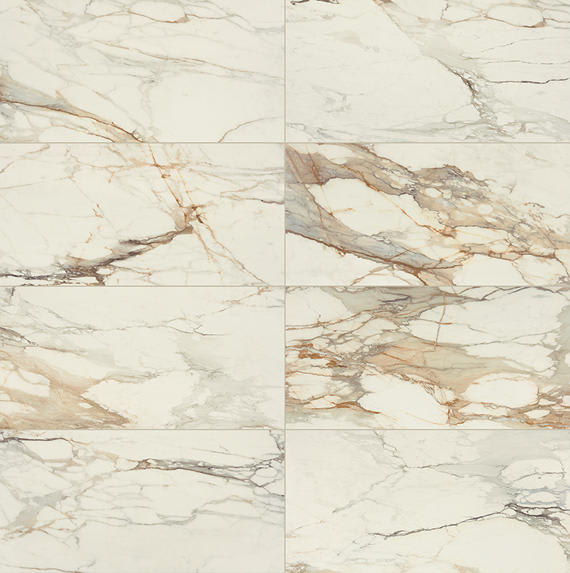 Panoramic Duet Calacatta Topaz Rectangle 12X24 Polished