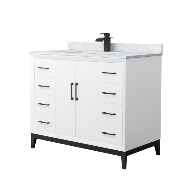 Amici Single Bathroom Vanity - 42W x 35.25H x 22D