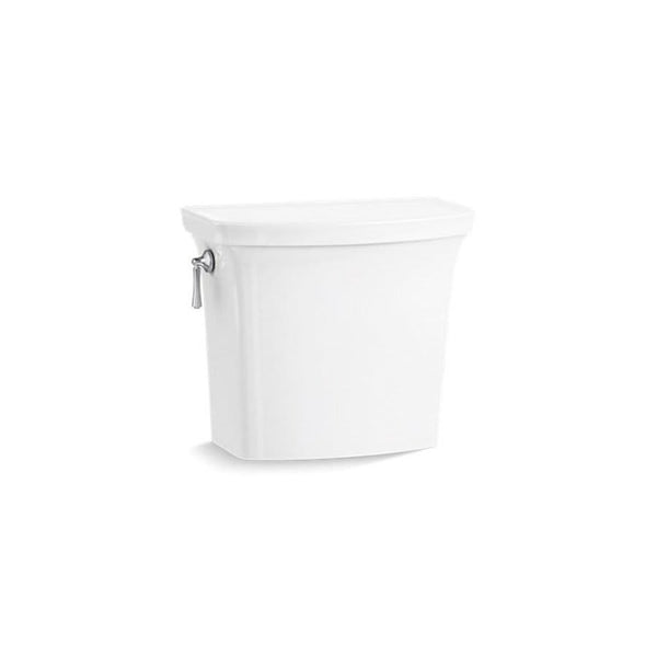 Corbelle® Toilet Tank, Bowl Mount, Left Hand Lever, 1.28 gpf, White