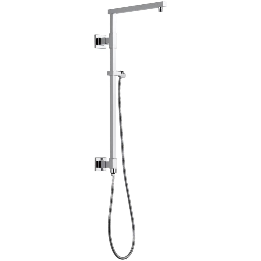 Emerge 26" Angular Shower Column with Hose and Integrated Diverter - Less Shower Head and Hand Shower