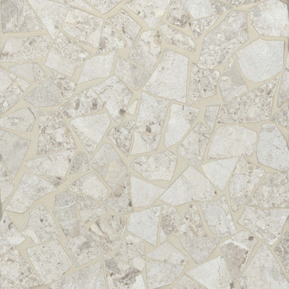 Frammenta Floor and Wall Palladiana Mosaic in Beige