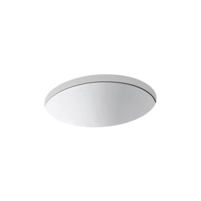Caxton® Under Mount Lavatory Sink, ADA, 19-1/4 x 16-1/8 x 8-1/4 in, Vitreous China, White