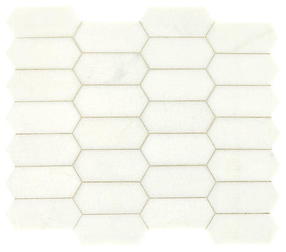 Marble Thassos White Rectangle 12X24 Honed