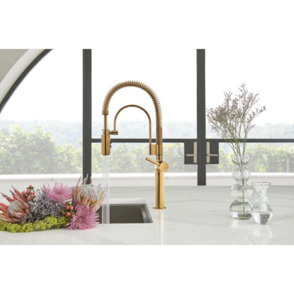 Odin Collection Pull-Down Kitchen Faucet Lever Handle