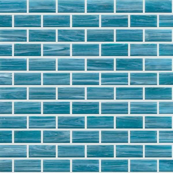 SWIRL AQUA GL MO 1X2/12X12