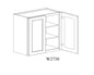 Wall Cabinet - 27"W x 30"H x 12"D