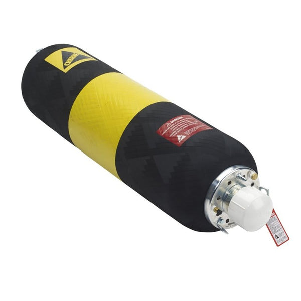 Muni-Ball® I-Series® Plug With 1 in, Bypass, 6 to 12 in Pipe, 25 in L, 15 psi Working, Rubber, Black