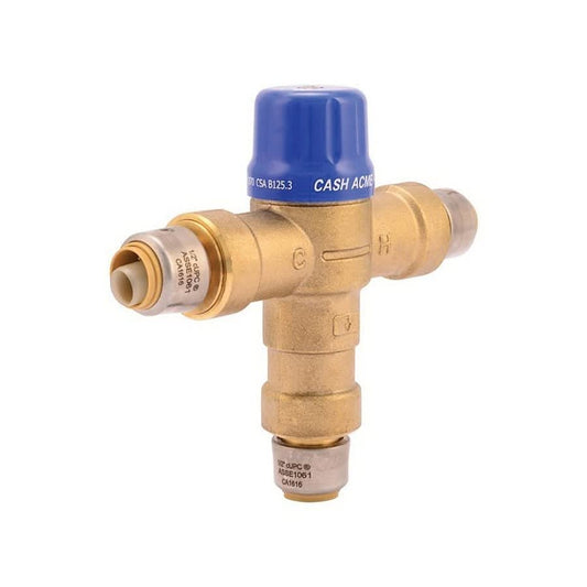 Heatguard® HG110-D Thermostatic Mixing Valve, 1/2 in, Bronze Body