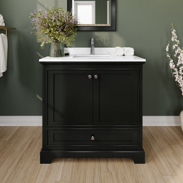Deborah Single Bathroom Vanity - 36W x 35H x 22D
