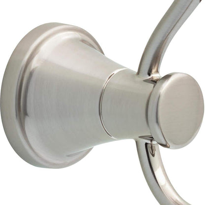 Casara Double Towel Hook Bath Hardware Accessory in Brushed Nickel