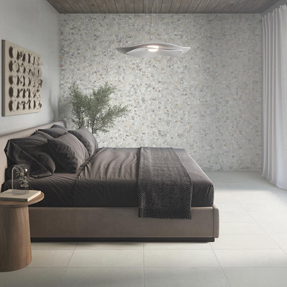 Presario Lumen White River Pebble Irregular Shape Mix