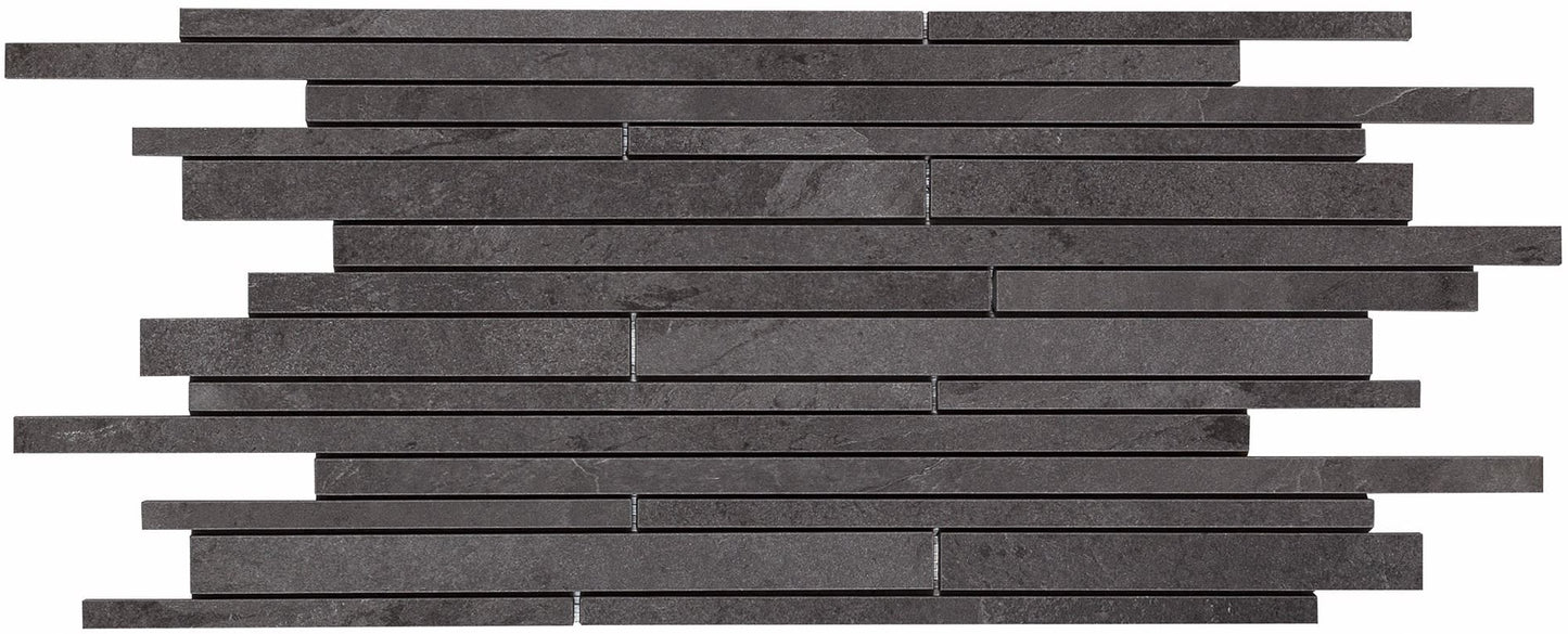 Cohesion Dark Grey Rectangle 12X24 Textured
