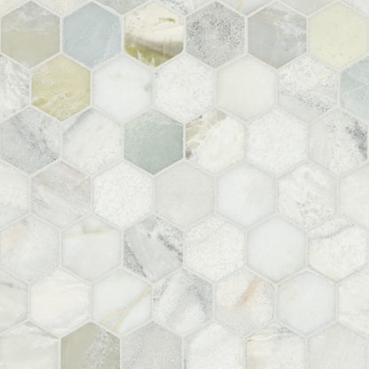 Cloudland 2" Hexagon Polished
