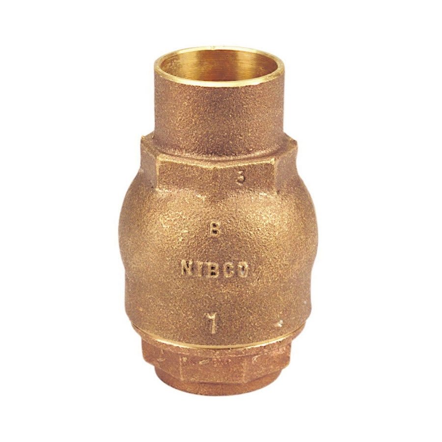 Ring Check® Spring Check Valve, 2 in, C, Bronze