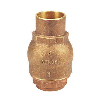 Ring Check® Spring Check Valve, 2 in, C, Bronze