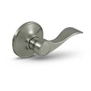 Wave Passage Lever Satin Nickel