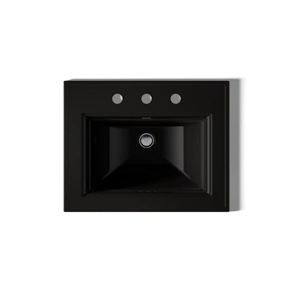 Memoirs Stately 17" Drop In Bathroom Sink with 3 Holes Drilled and Overflow