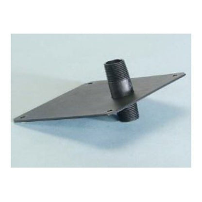 Gas Appliance Stub Out, 1/2 in, MNPT, Iron