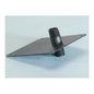 Gas Appliance Stub Out, 1/2 in, MNPT, Iron