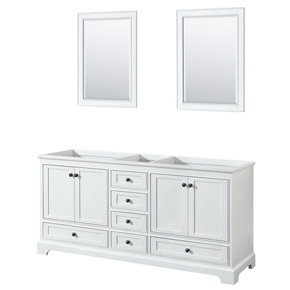 Deborah Double Bathroom Vanity - 71W x 34.25H x 21.5D