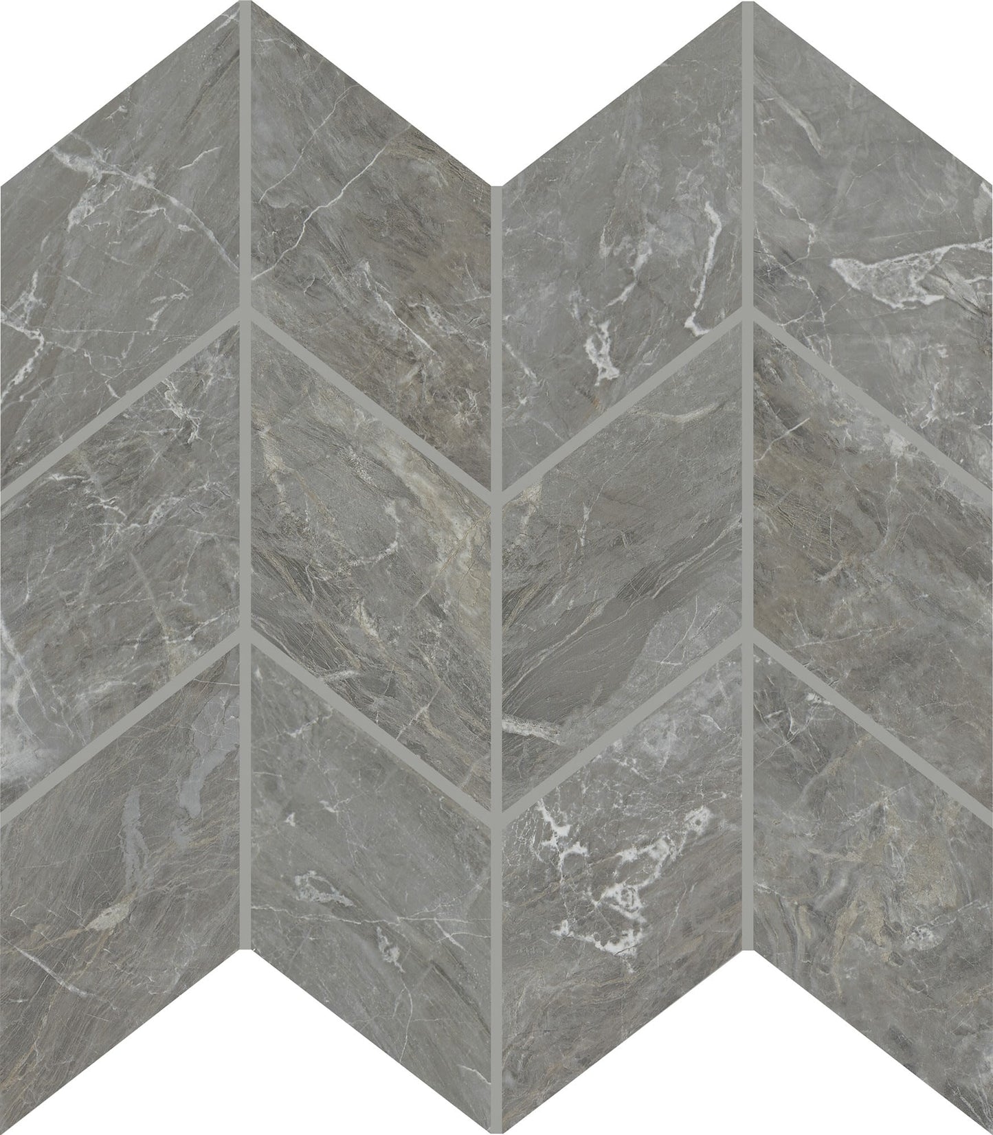 Famed Glamour Chevron 3X6 Polished