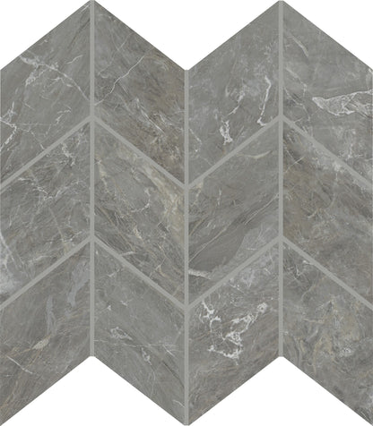 Famed Glamour Chevron 3X6 Polished